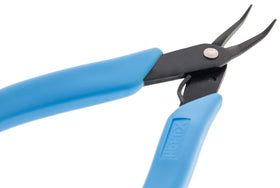 Xuron Bent Nose 450BN black finish image communicates durability and glare reduction.