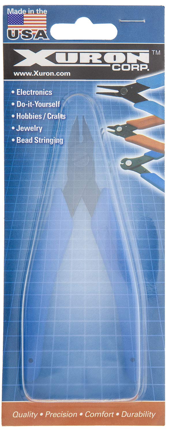 Xuron Bent Nose 450BN ergonomic design highlights comfortable, precise control.
