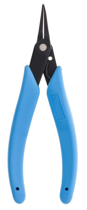 Xuron Bent Nose 450BN side view highlights ergonomic grip for extended use.