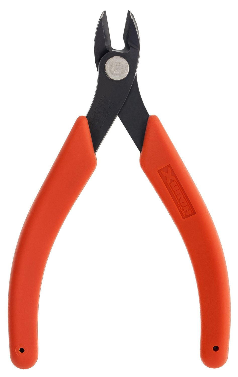 Xuron Maxi-Shear 2175 front view shows a precise flush cut for beadwork.