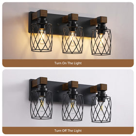 XvmBvm vanity light over mirrors offers versatile placement in bathrooms or living areas