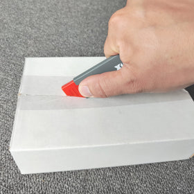 XW Handy Safety Box Cutter with red sleeve for quick retraction