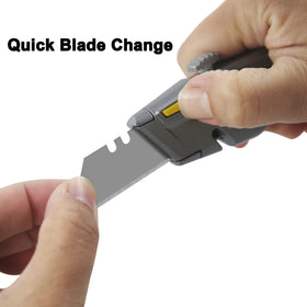 XW blade-storage compartments hold spare blades for on-the-go work.