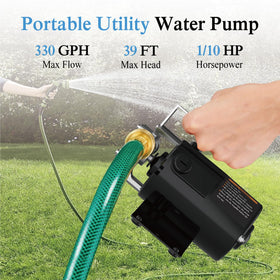 XWILLING 3/4 inch discharge port enabling versatile hose connections