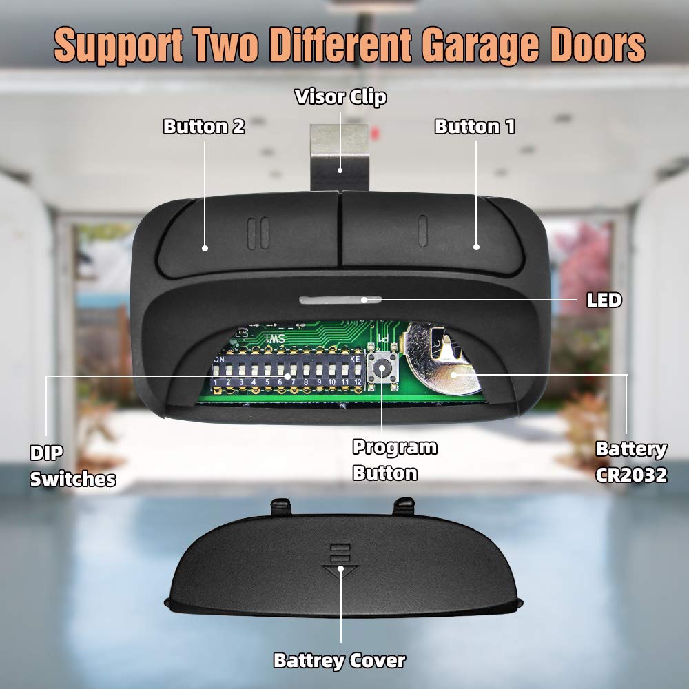 X X-HOUSE Learn Button setup shows easy pairing with your opener