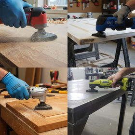 XXGO sandpaper sheets across grit range simplify wood finishing.