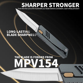 XXOK folding knife in closed profile for compact everyday carry