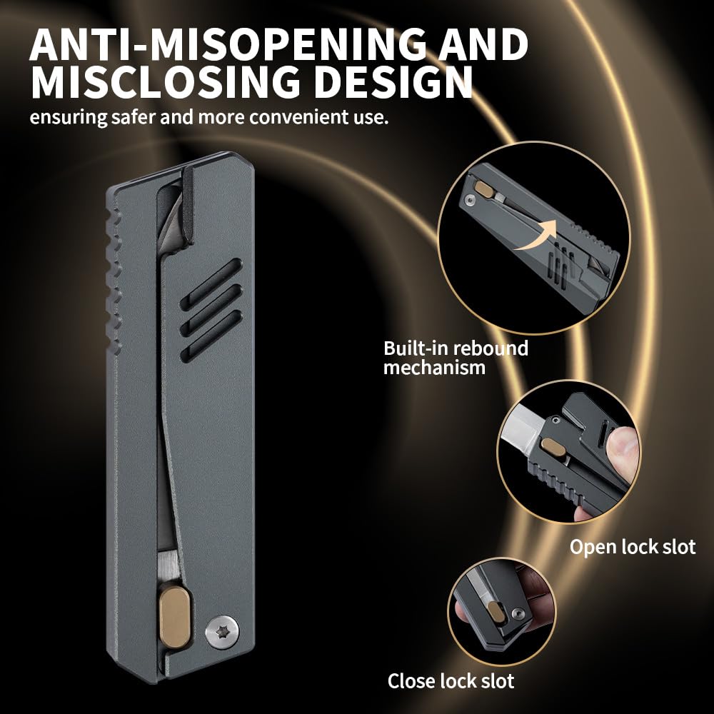 XXOK MPV154 blade knife reveals a sharp edge for precise tasks