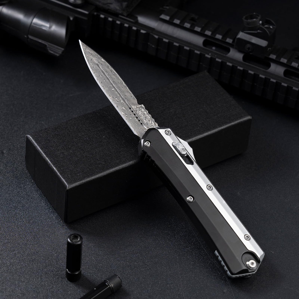 Gift-ready pocket knife suitable for men's collections.