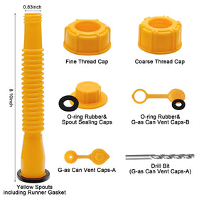 Xxzhiho spout cap details, secure sealing during pouring