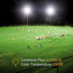 XYCN 200W flood light rear heat sink promotes reliable cooling