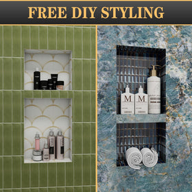 XZETORA tile-ready design enables seamless bathroom integration.