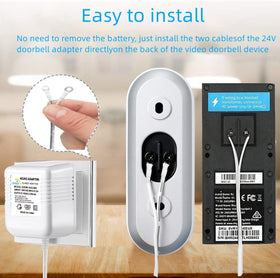 XZGm Ring-compatible power adapter supports Ring and other brands reliably.