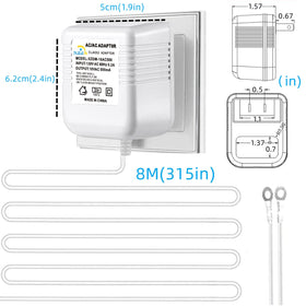 XZGm broad compatibility with Ring, Nest, Arlo, Eufy, Wyze for versatile setups.