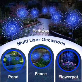 YaaFen easy-install no-cables setup for quick garden lighting.