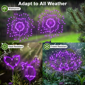 YaaFen IP65 waterproof lights endure rainy weather for year-round decor