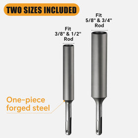 YaaYii SDS-Plus 10mm shank fits major rotary hammers for efficient hammer-only operation.