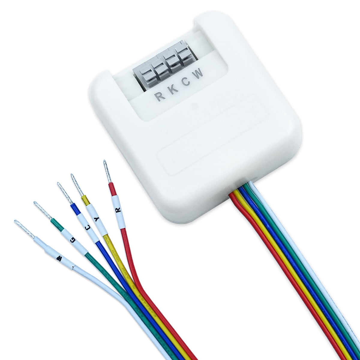 YABUYALI C-Wire Adapter installation demonstrates easy setup for stable thermostat power.