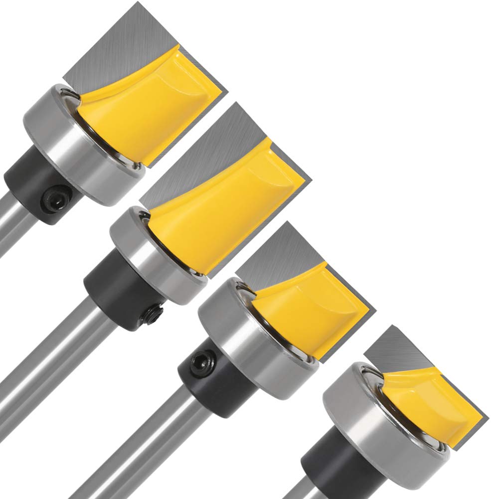 Anti-kickback design on YAKAMOZ bits supports steady cutting