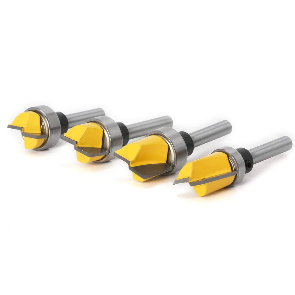 Coated router bit reduces dust and resin buildup for smoother routing