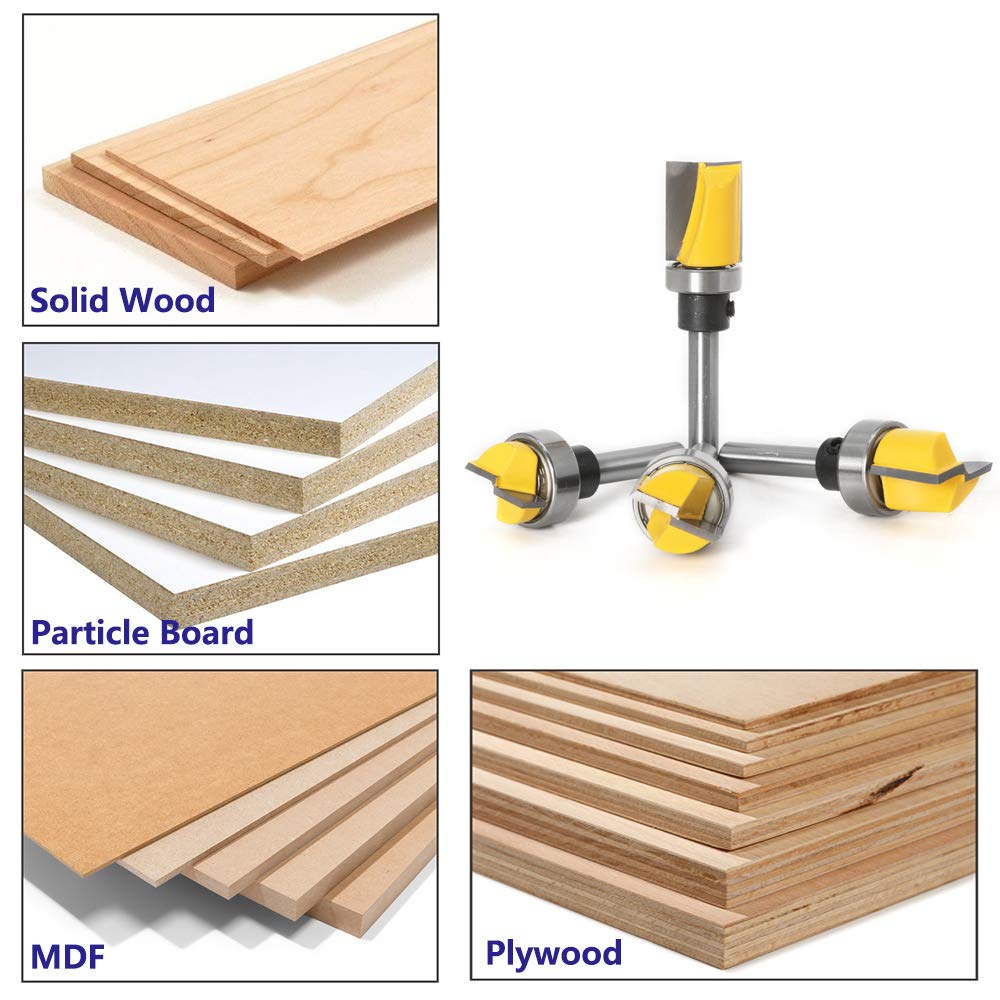 Suitable for wood, particle board, and plywood with YAKAMOZ bits