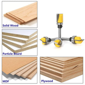 Suitable for wood, particle board, and plywood with YAKAMOZ bits