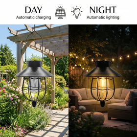 IP44 waterproof lantern design keeps YAKii lights secure during light rain.