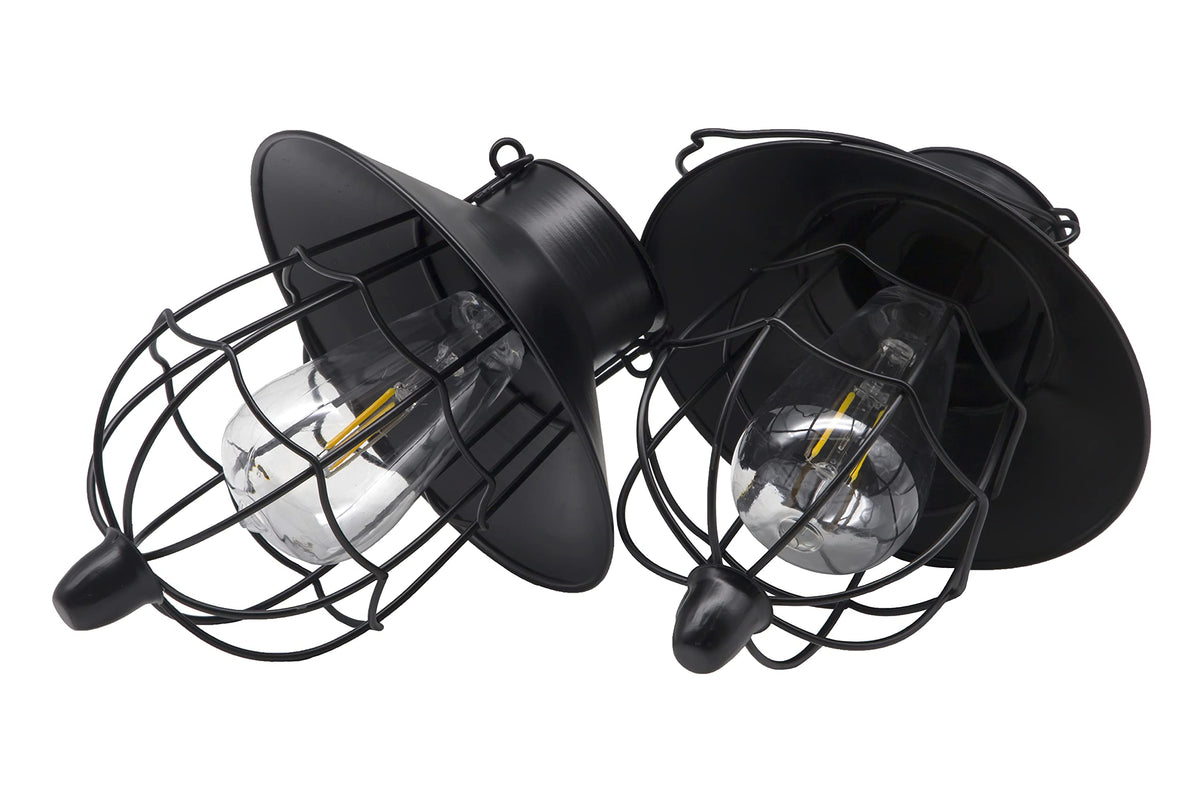 YAKii solar lanterns emit warm white glow for cozy backyard evenings.