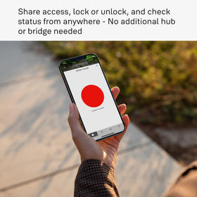 Yale Assure Lock 2 auto-unlock hands-free entry in action