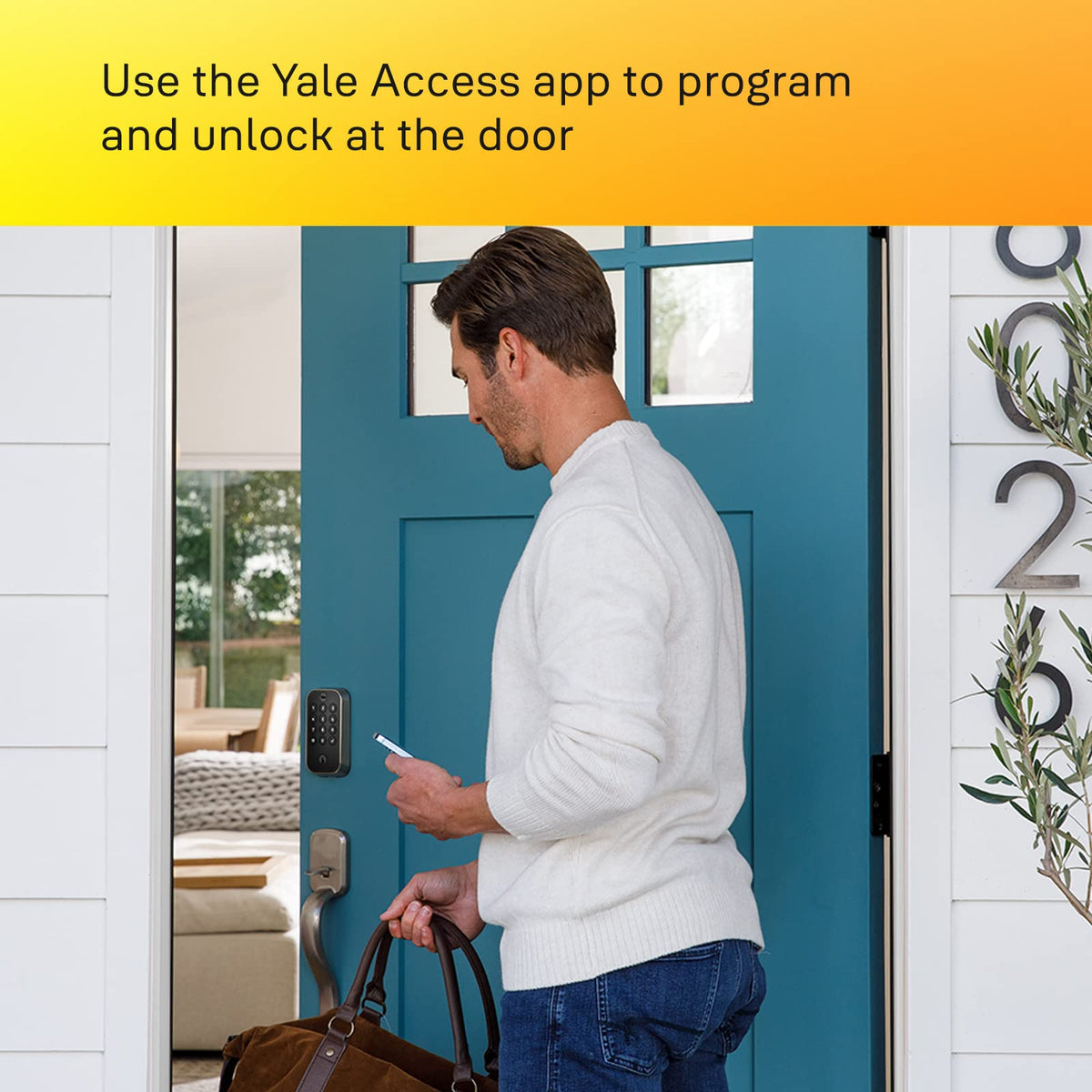Yale Assure Lock 2 Auto-Unlock in action for hands-free access