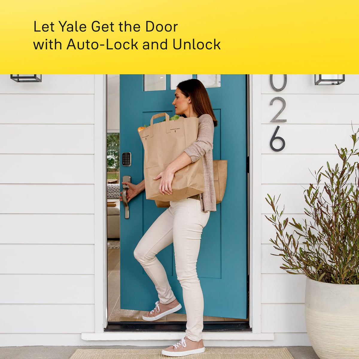 Yale Assure Lock 2 with DoorSense auto-lock for continuous protection