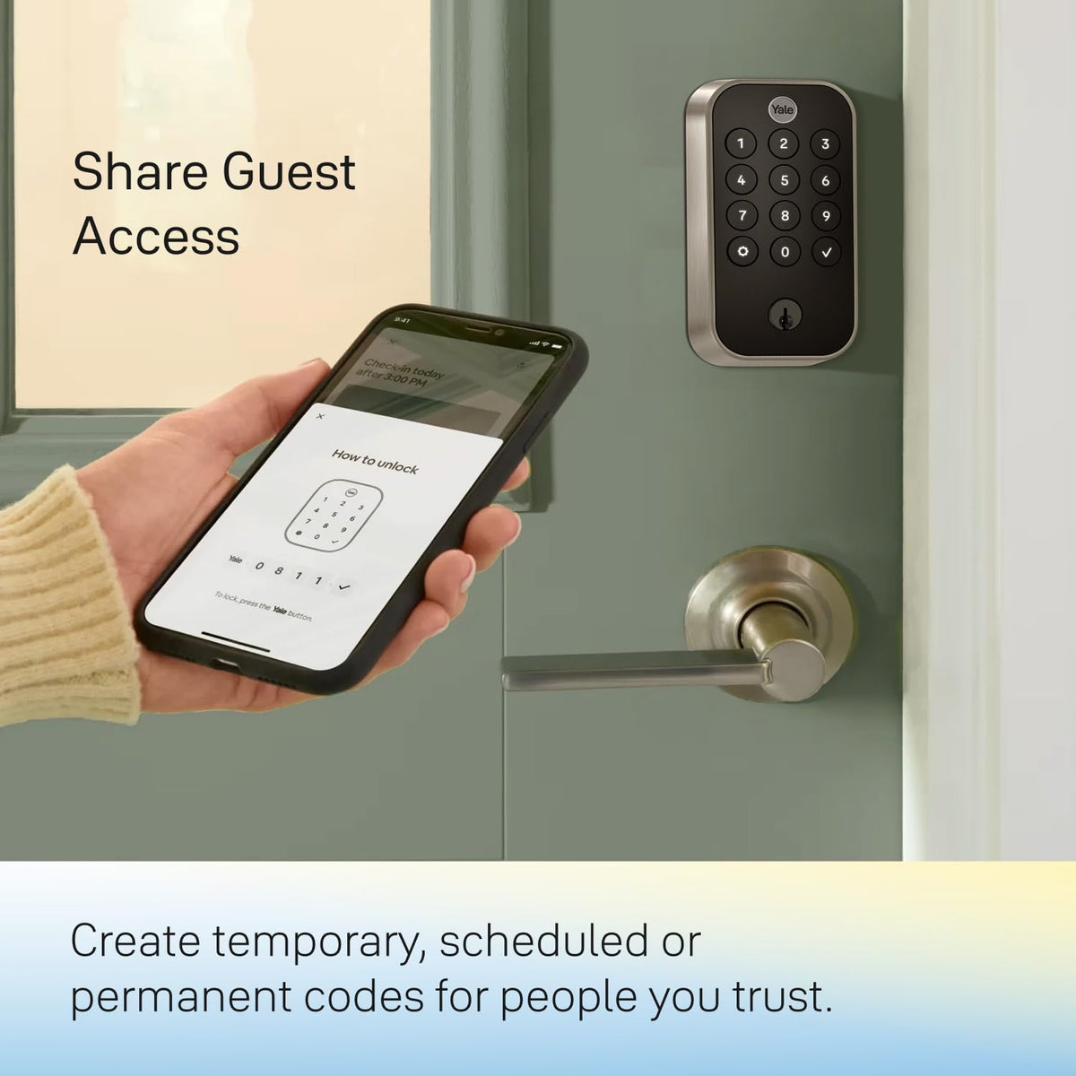 Voice assistant compatibility for hands-free entry with Yale Assure Lock 2