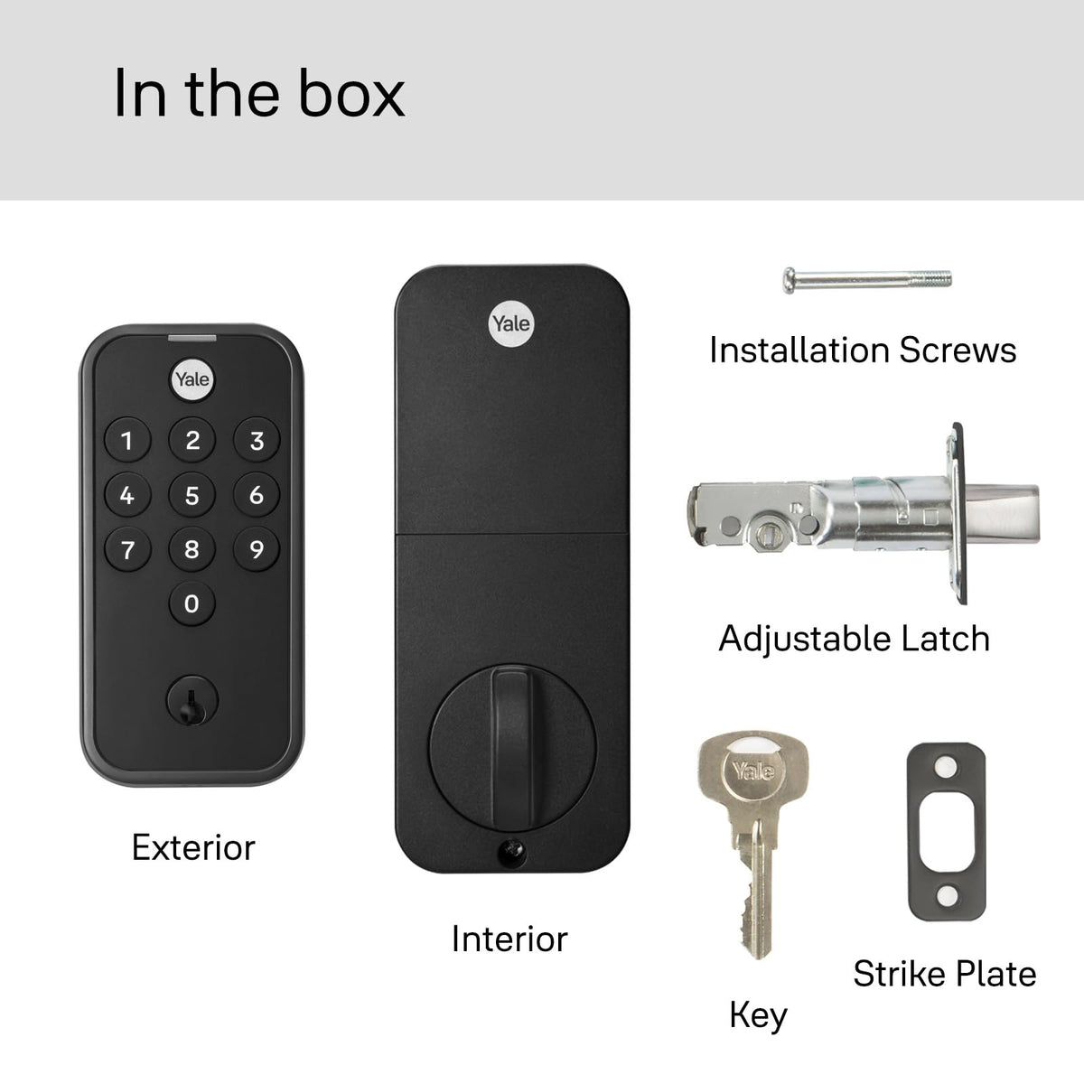 Yale Code family-access setup showing friends using codes for entry