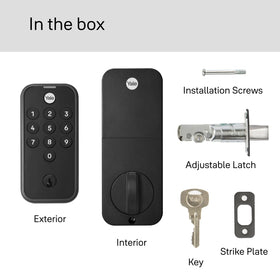 Yale Code family-access setup showing friends using codes for entry