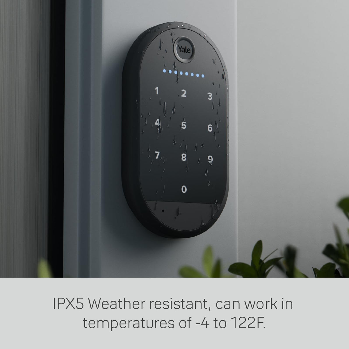 Battery-powered keypad design requires no wiring or tools