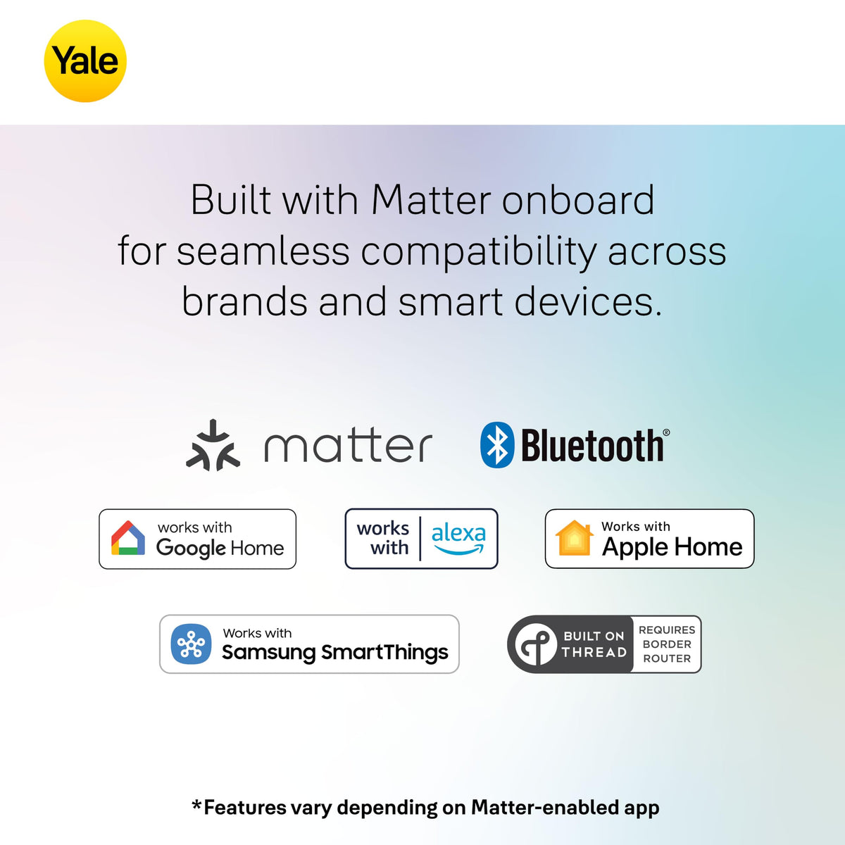 Yale keypad closeup highlights tactile keys and weather-resistant finish