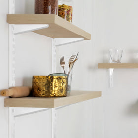 Yalikop versatile brackets suit home, office, and retail storage needs.