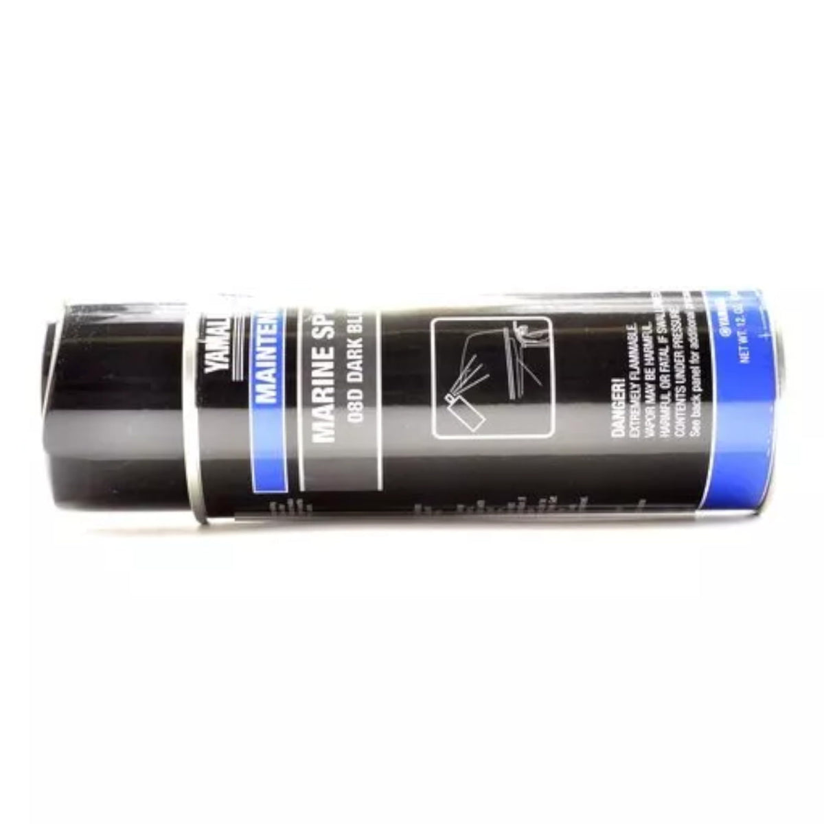 Yamaha Yamalube durable enamel coating protects against marine exposure
