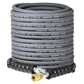 YAMATIC 38 ID hose, 50 ft length for high-flow cleaning tasks