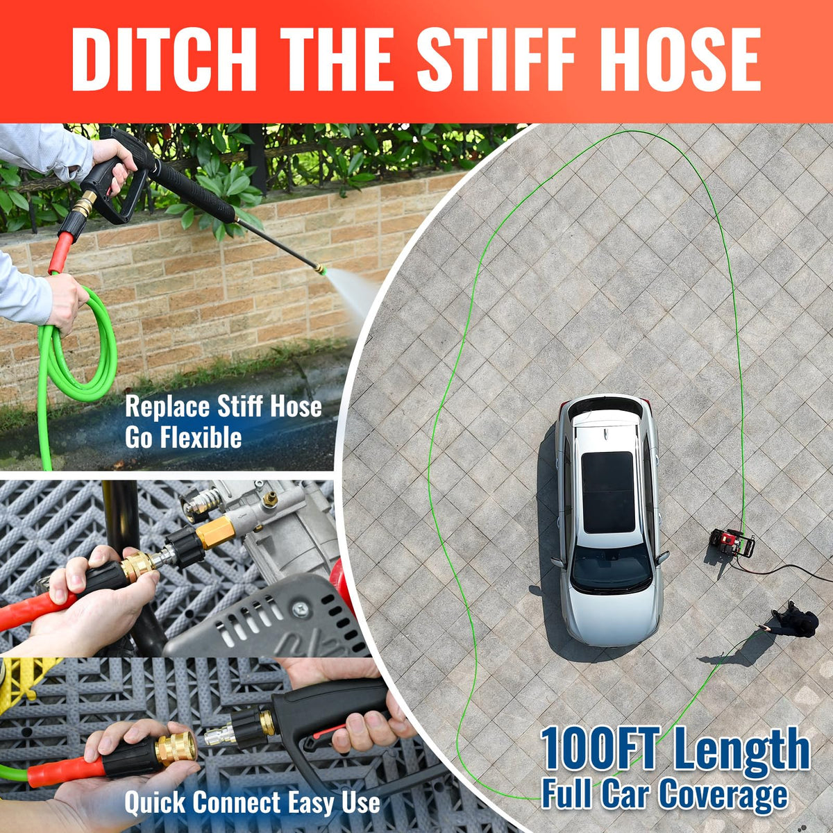 YAMATIC brass fittings and reinforced joints emphasize durability and leak resistance