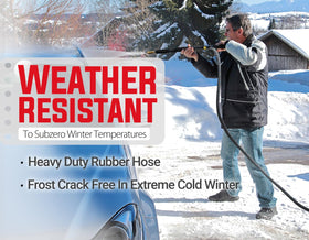 YAMATIC durable hose designed for long-term outdoor use