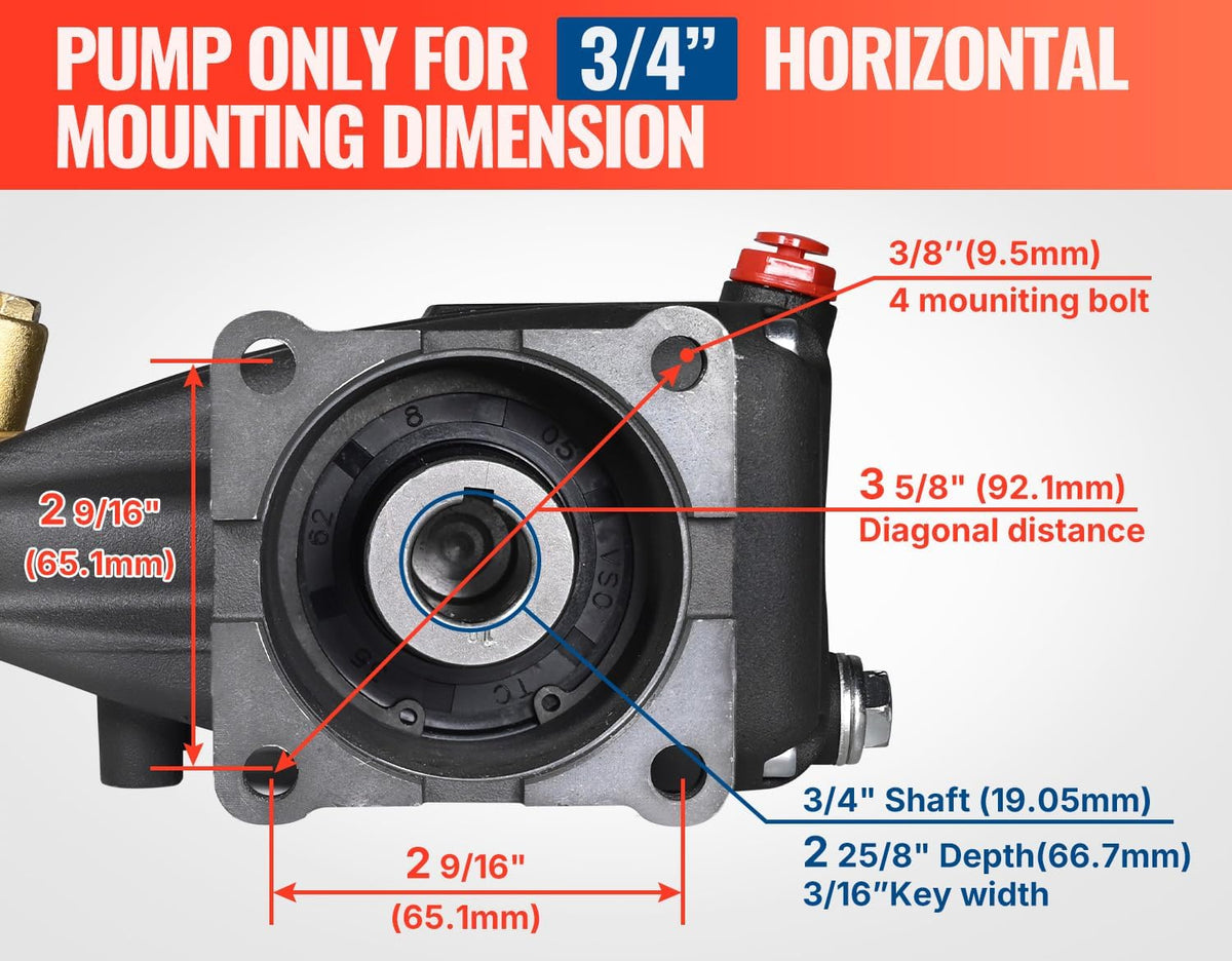 YAMATIC pump head material upgrade improves strength and durability.