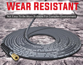 YAMATIC quick-connect ends compatible with major pressure washer systems