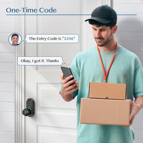 Yamiry keypad smart lock digital code entry highlighting flexible access options