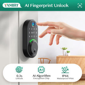 Yamiry Smart Deadbolt keypad entry for convenient code-based access