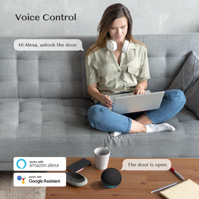 Yamiry integrates with Alexa and Google Assistant for voice control.