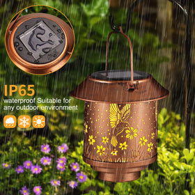 Yamodoor outdoor LED decorative light for garden, porch, and yard.