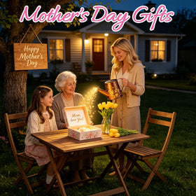 Yamodoor outdoor solar lantern with bronze finish brightens garden paths.