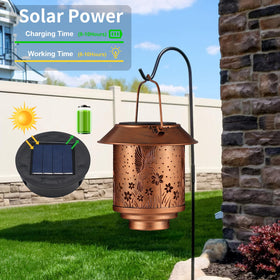 Yamodoor patio and yard lantern lights for cozy evenings.