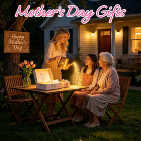 Yamodoor watering pot light adds whimsical night garden focal point.